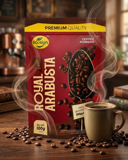 ECOSIGN Royal Arabusta Fusion Coffee – Wayanad