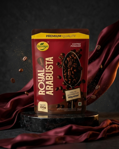 ECOSIGN Royal Arabusta Fusion Coffee – Wayanad