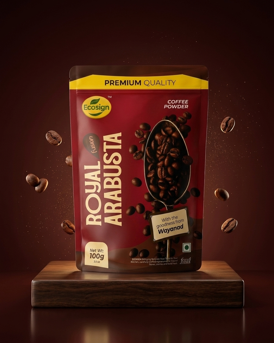 ECOSIGN Royal Arabusta Fusion Coffee – Wayanad