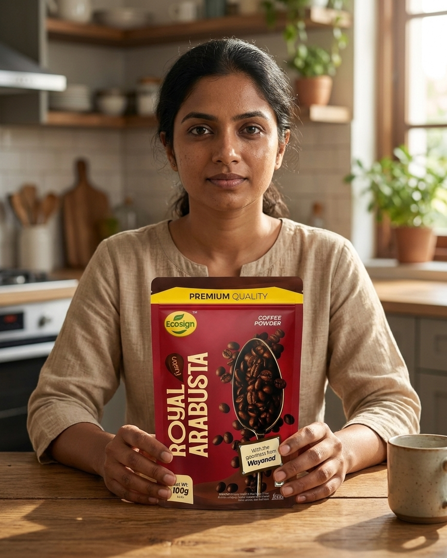 ECOSIGN Royal Arabusta Fusion Coffee – Wayanad
