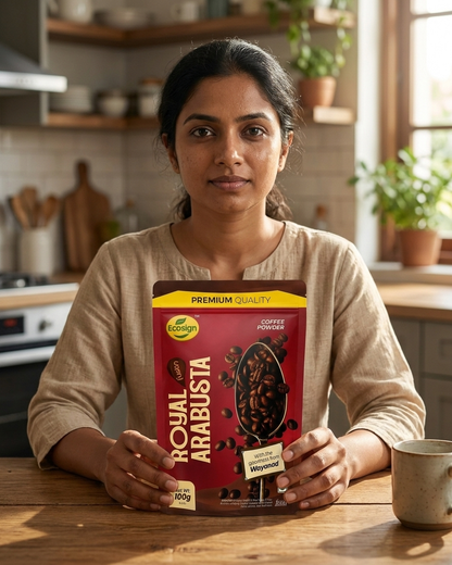 ECOSIGN Royal Arabusta Fusion Coffee – Wayanad