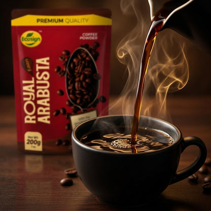 ECOSIGN Royal Arabusta Fusion Coffee – Wayanad