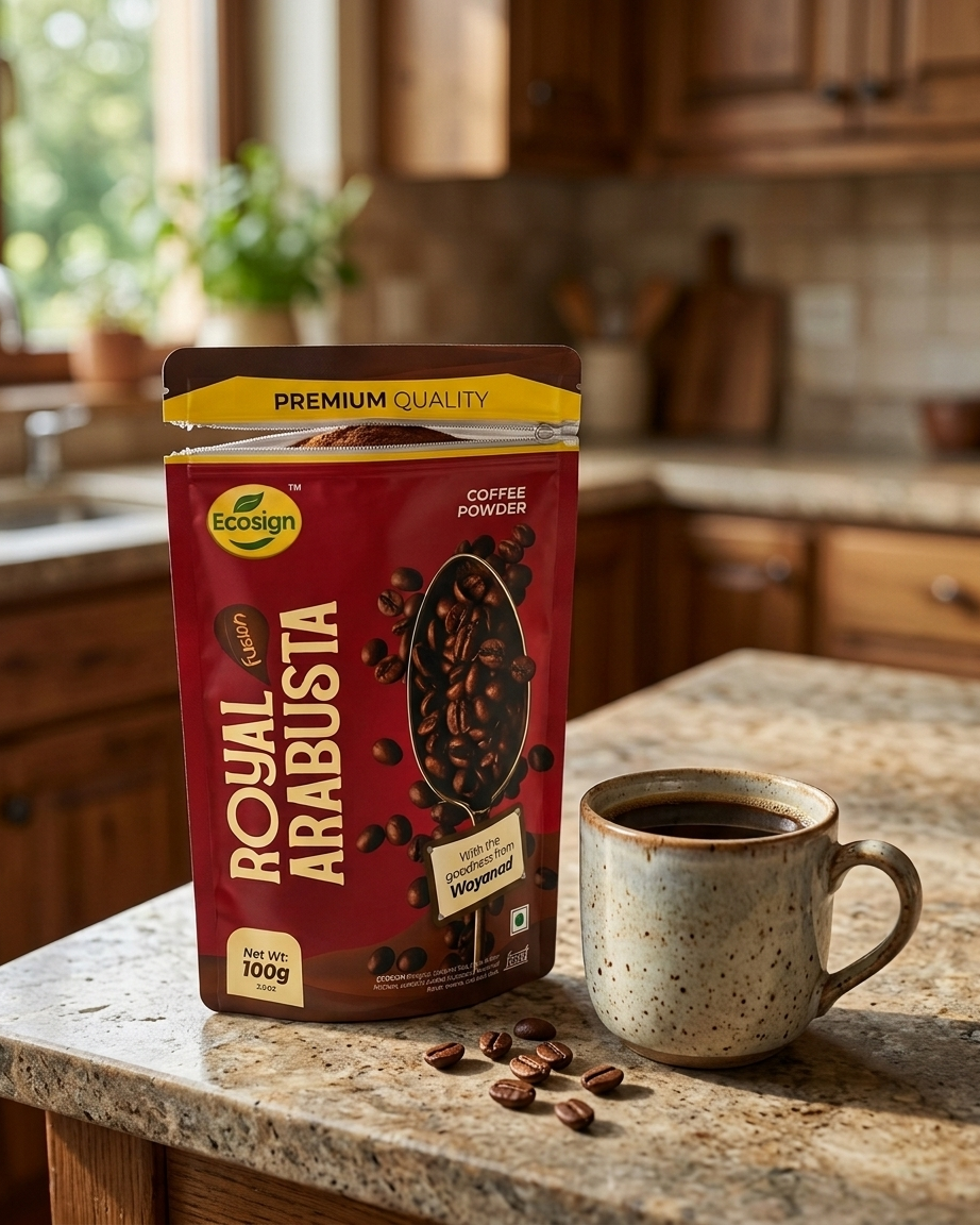 ECOSIGN Royal Arabusta Fusion Coffee – Wayanad