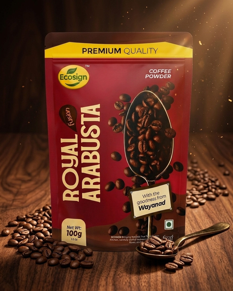ECOSIGN Royal Arabusta Fusion Coffee – Wayanad
