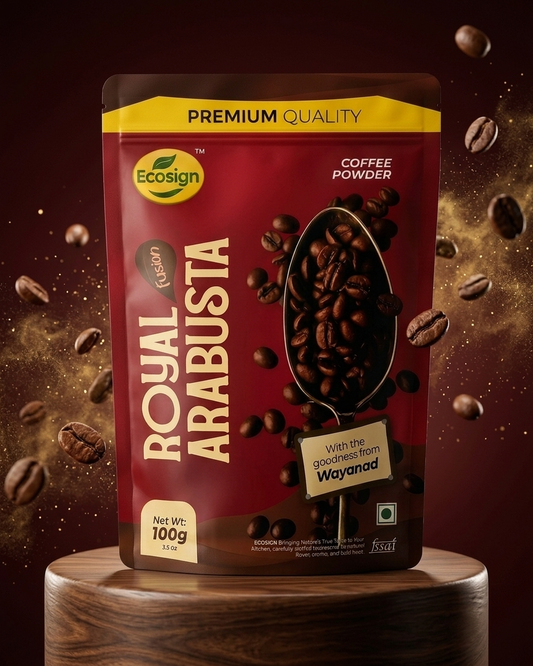ECOSIGN Royal Arabusta Fusion Coffee – Wayanad