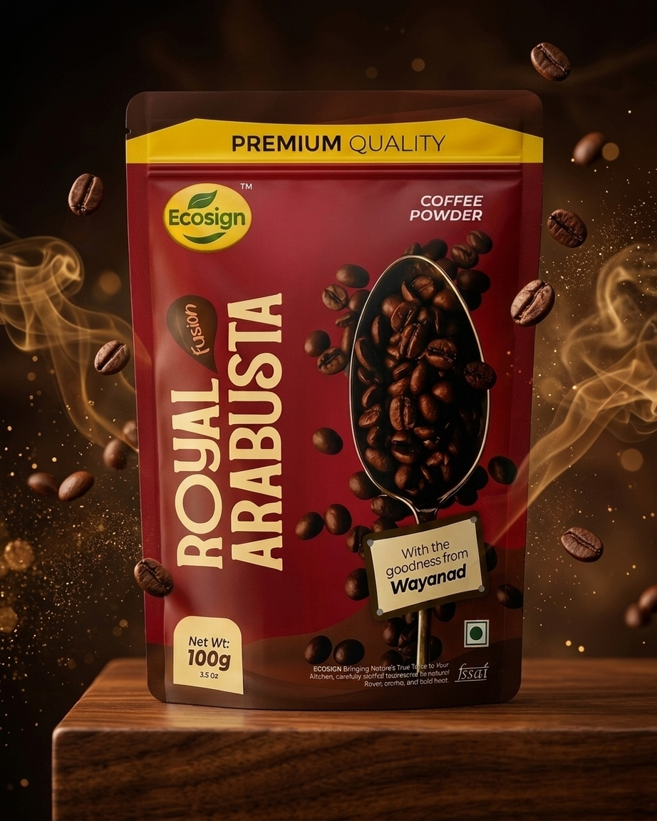 ECOSIGN Royal Arabusta Fusion Coffee – Wayanad